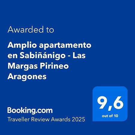 Amplio Apartamento En Sabinanigo - Las Margas Pirineo Aragones Esterno foto